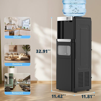 3-in-1 water dispenser and ice maker
